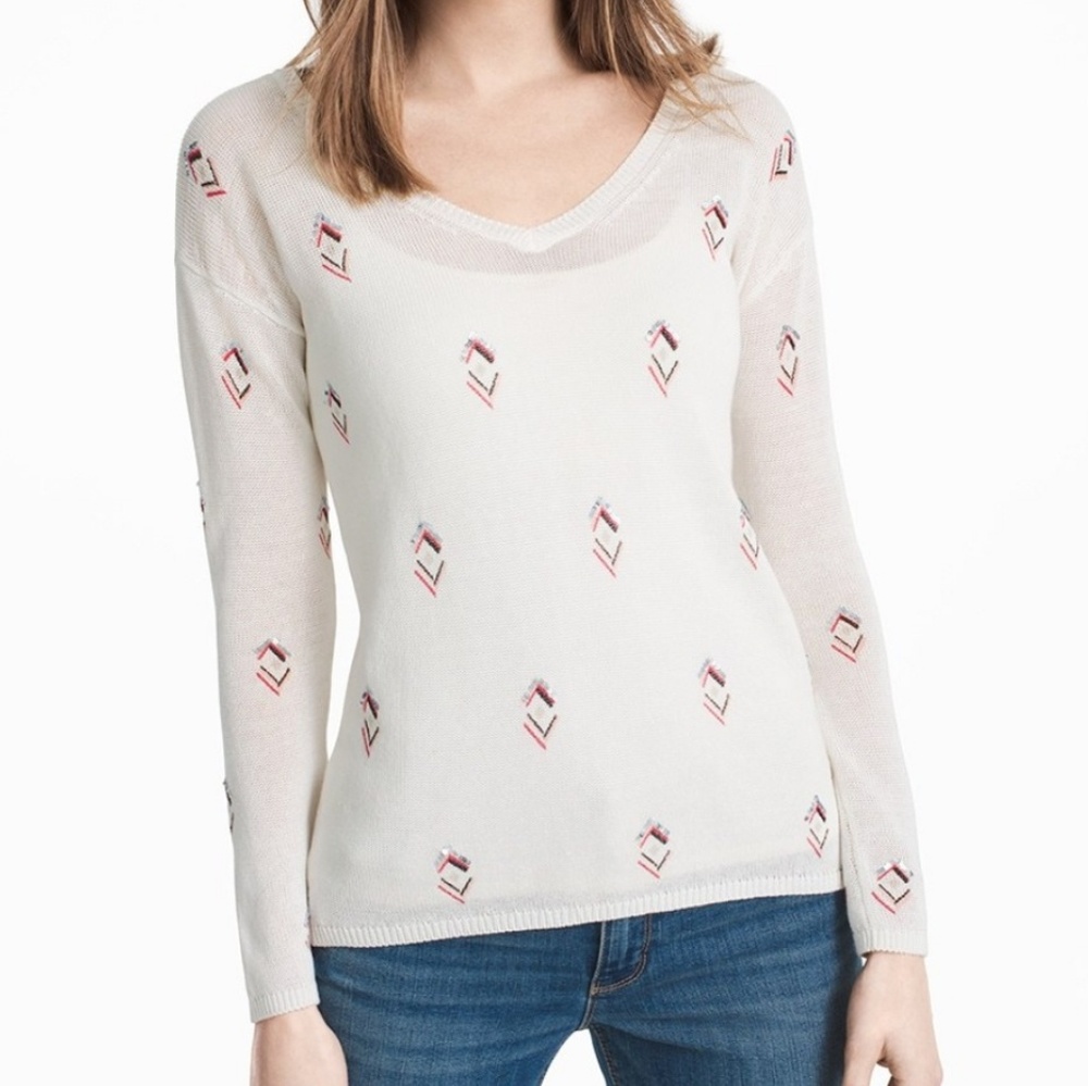 WHBM Embellished Sweater